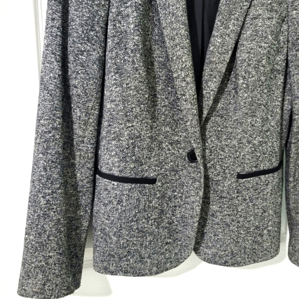 Plus Size 14 Vintage Tommy Hilfiger Women's Single-Breasted Soft Knit Blazer